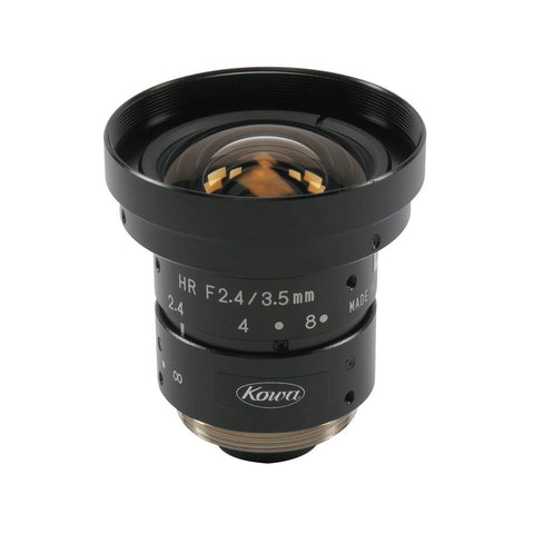 Kowa / LM3NCM - 1/1.8" 2MP 3.5mm F2.4 C-Mount Lens / Torchlight Vision