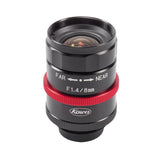 Kowa / LM8JCM-WP - 2/3" 2MP 8mm F1.4 Water Proof C-Mount Lens / Torchlight Vision